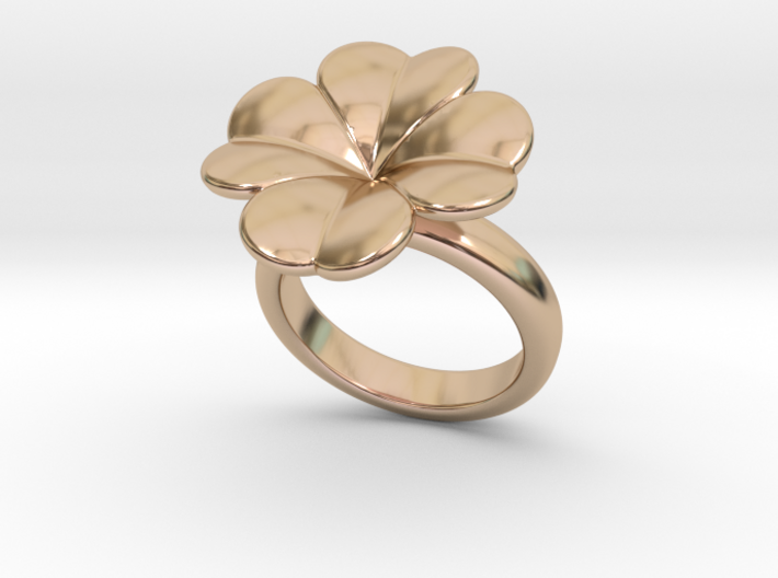 Lucky Ring 18 - Italian Size 18 3d printed