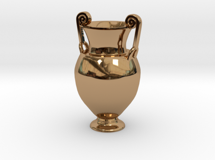 greek vase pendant 3d printed