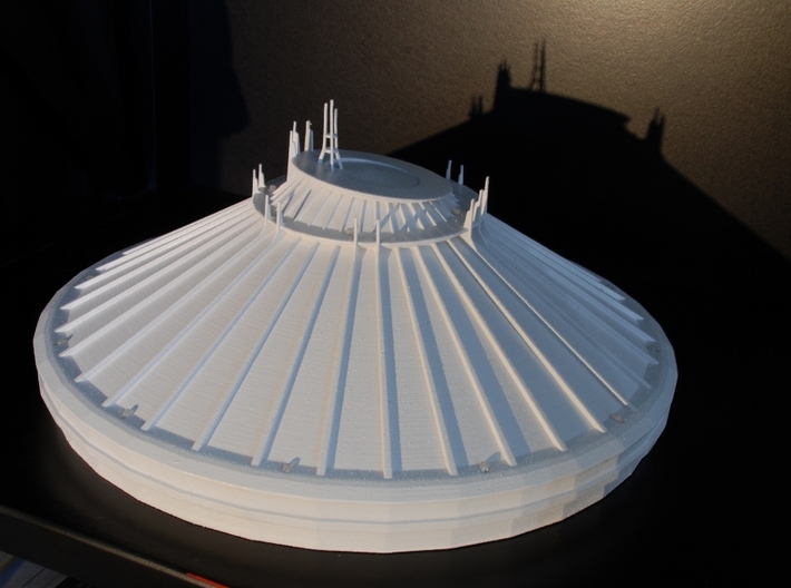 Space Mountain 3d printed 