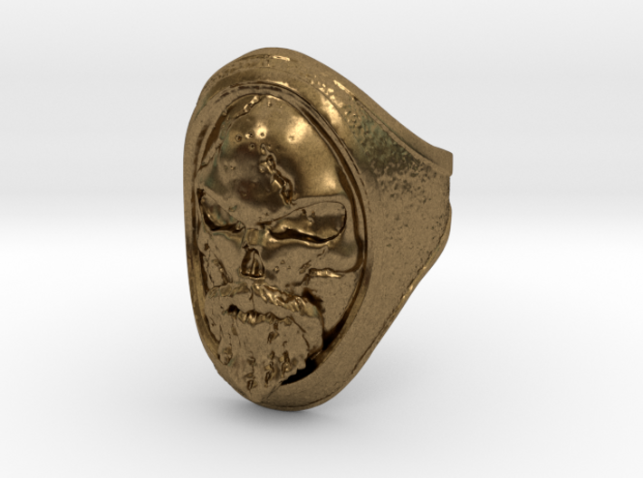 Ring Old Beard // Size US 10 3/4 3d printed