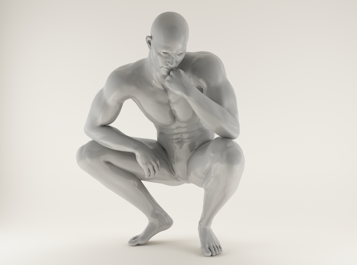 2016012-Strong man scale 1/10 3d printed