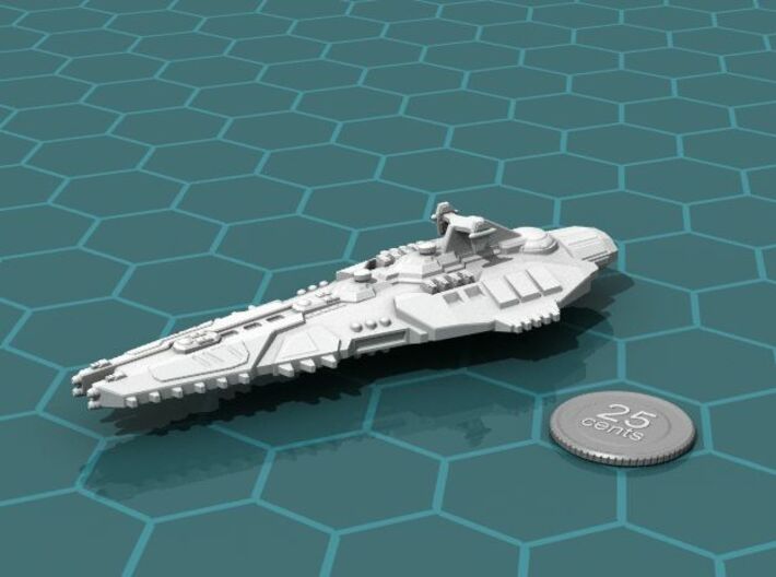 Stravok Kurr Command Ship 3d printed