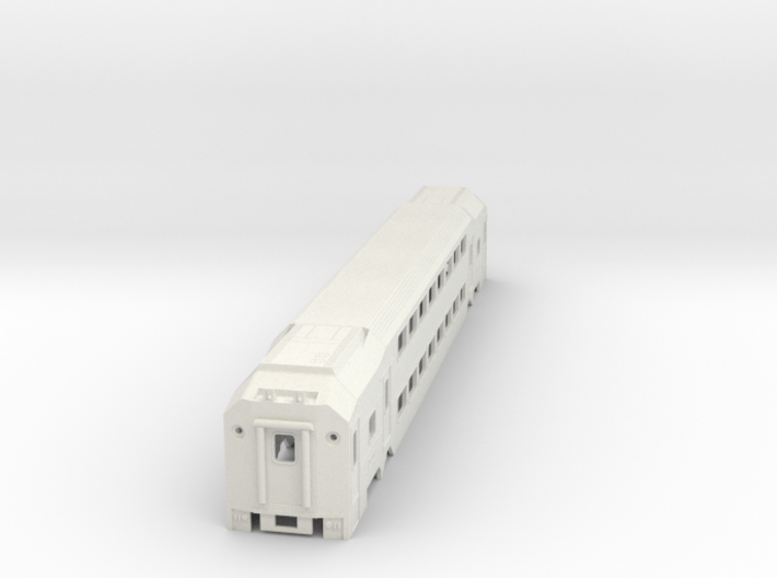 Nj Transit MultiLevel Coach (HIghDetailed) N Scale 3d printed