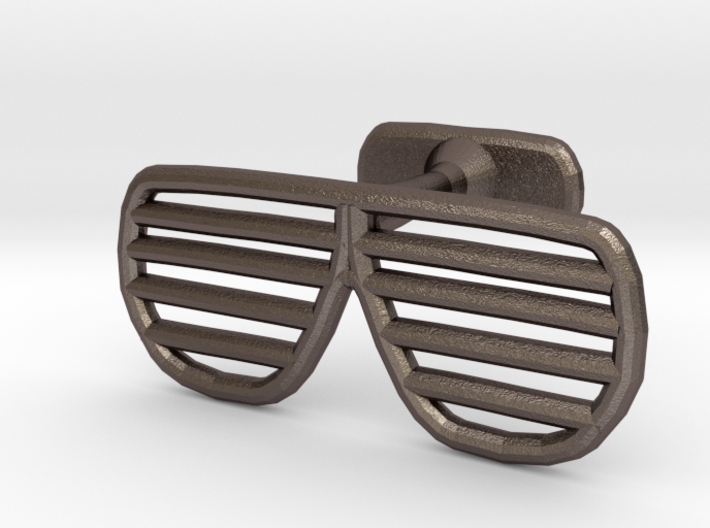 Sunglasses Cufflink 3d printed