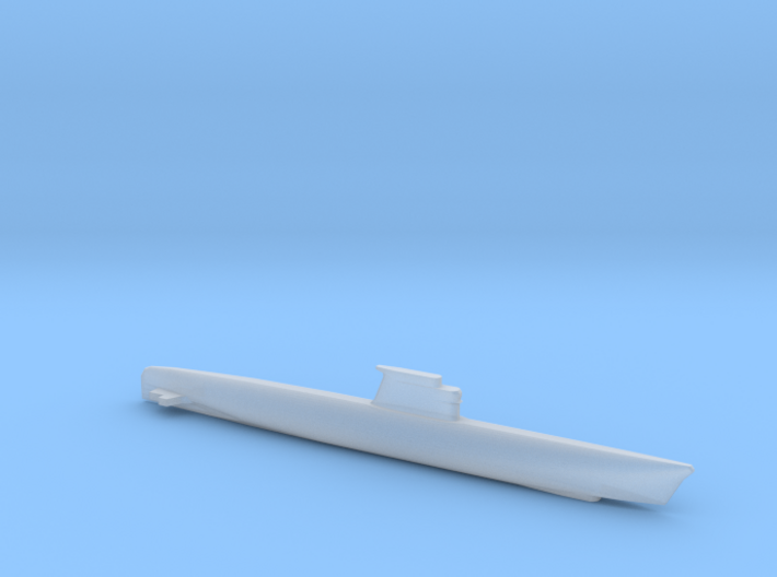 Zulu-class submarine, Full Hull, 1/1800 3d printed