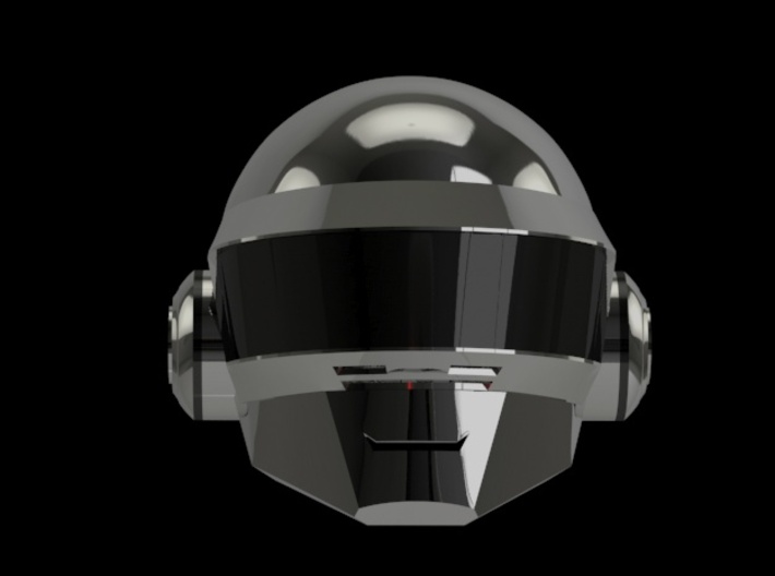 Daft Punk Thomas SMILEY helmet - 2mm shell 3d printed 