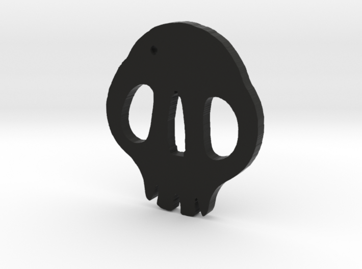 Skull Tsuba 3d printed