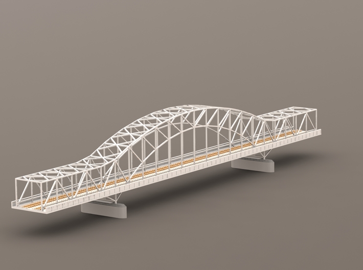 German Remagen / Ludendorff Railway-Bridge 1/285 3d printed