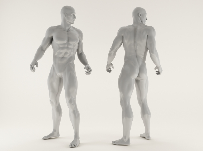 Strong Man scale 1/24 2016027 3d printed