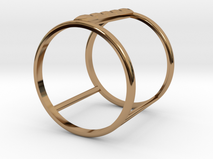 Model Double Ring B 3d printed