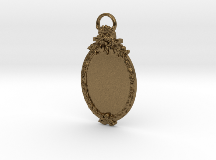 Scary Manor Cameo 3d printed 