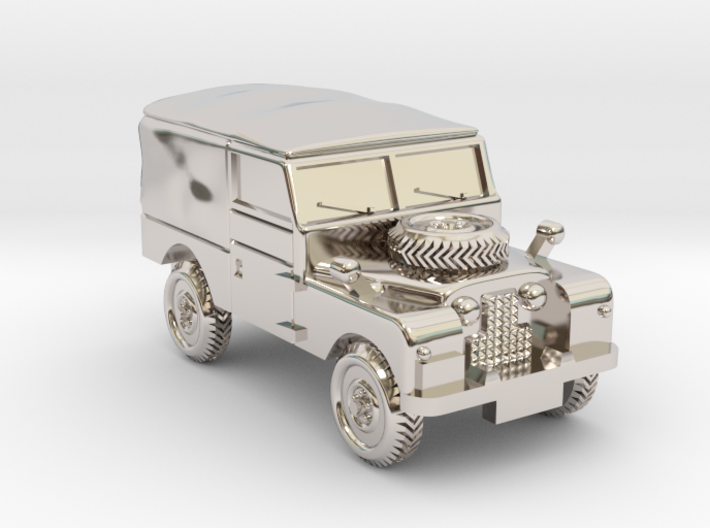 TT Gauge - Four By Four Landrover 3d printed
