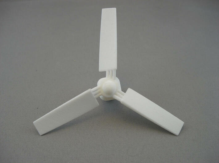 Chopstick Windmill - Western 3 blades 3d printed