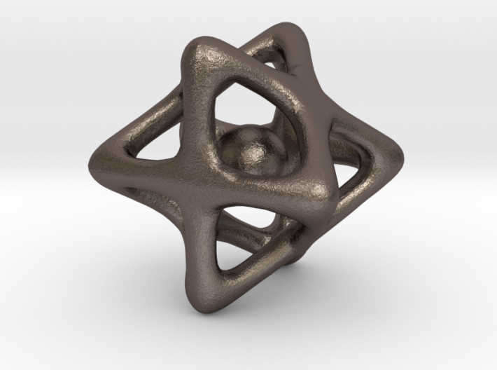 PyraStar pendant with Captive Ball 3d printed