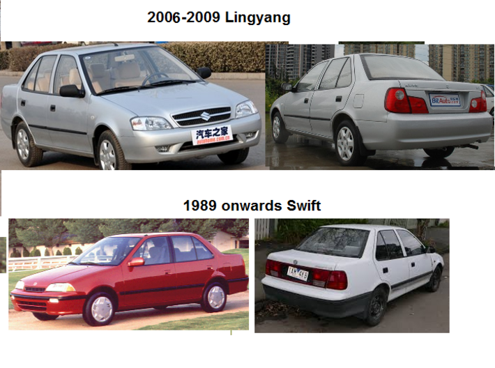 N 2006-2009 Changan Suzuki Lingyang (Swift) (5) 3d printed 