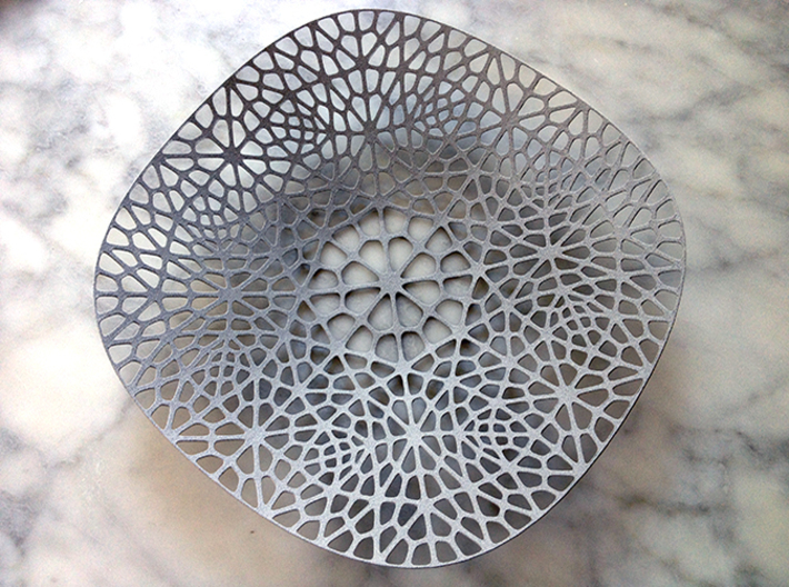 Lace Plate 3d printed