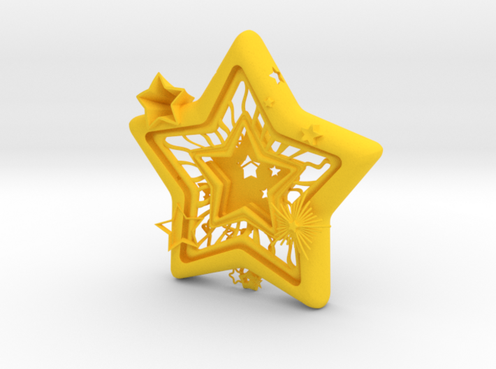 Star Frame 3d printed 