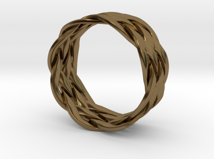 Turkshead Ring - size 9.5 3d printed