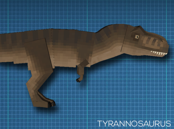 [JurassiCraft] Tyrannosaurus (Female) 3d printed