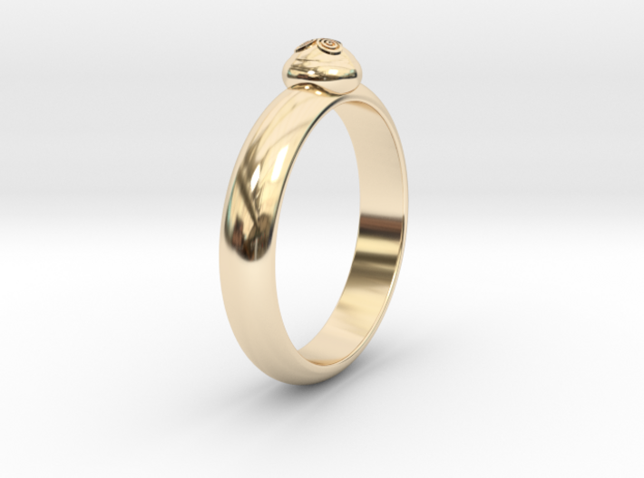 Ø0.795 inch/Ø20.2 mm Celtic Triskillion Ring 3d printed