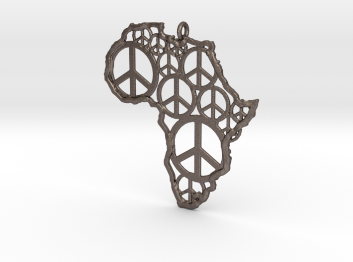 African peace 3d printed 