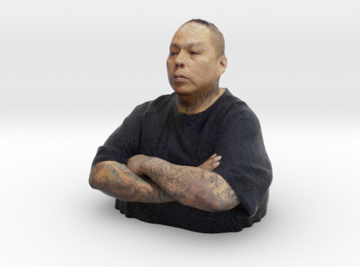 Boog - Heroes of Tattoo 150mm bust 3d printed