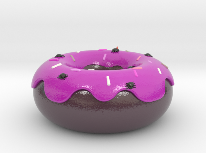 Spider Donut 3d printed
