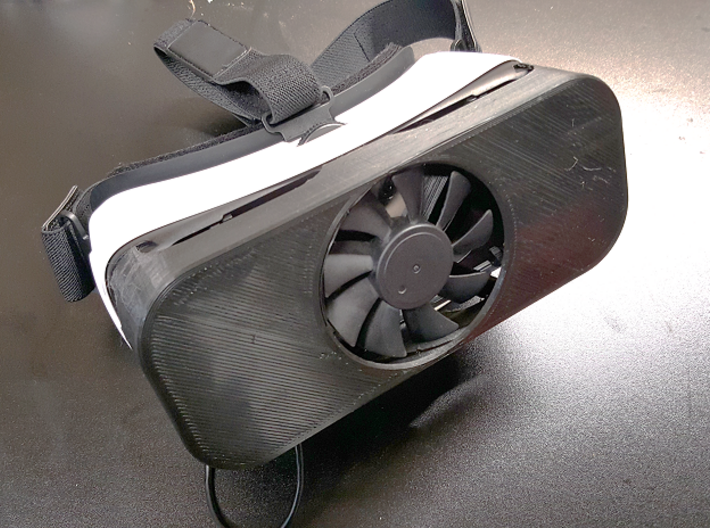 Samsung Gear VR Fan Cover 3d printed