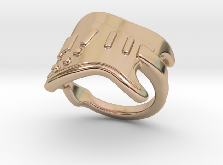 Electric Guitar Ring 20 - Italian Size 20 3d printed