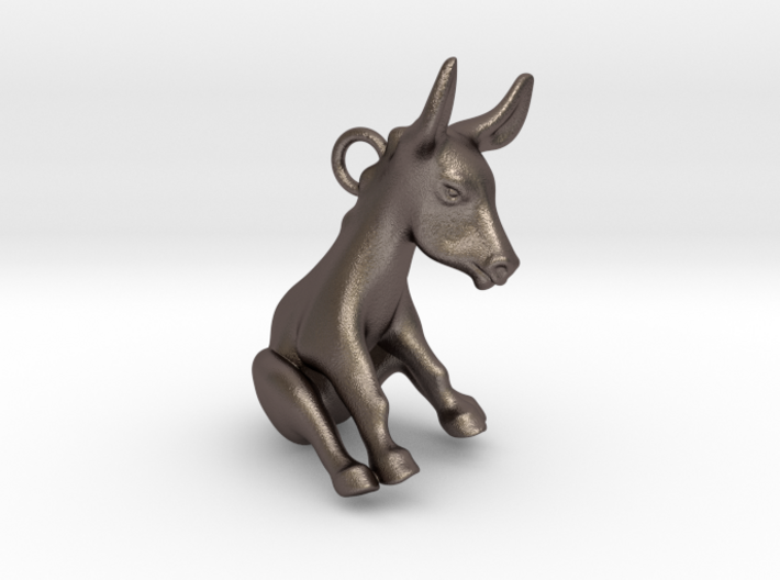 Donkey Pendant 3d printed