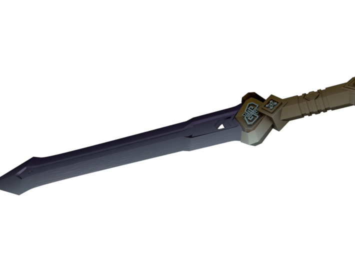 Thorin's Dwarf Sword 3d printed 