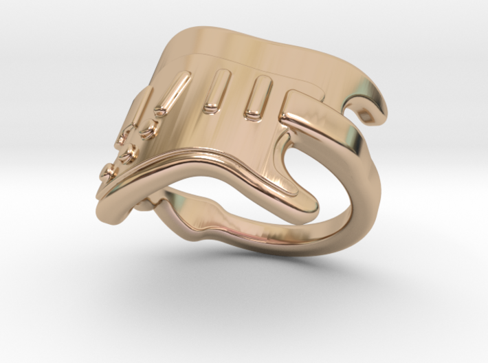 Electric Guitar Ring 30 - Italian Size 30 3d printed