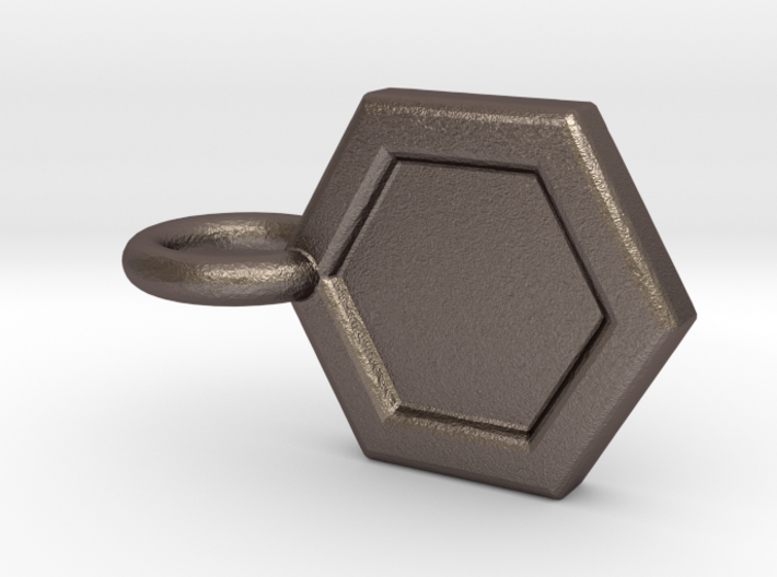 Honeycomb Charm 3d printed