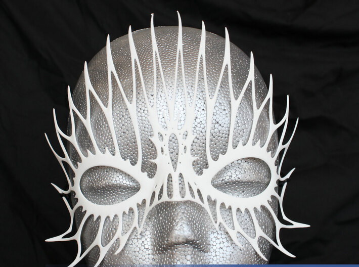 Party Mask 'FireFlight' 3d printed FireFlight
