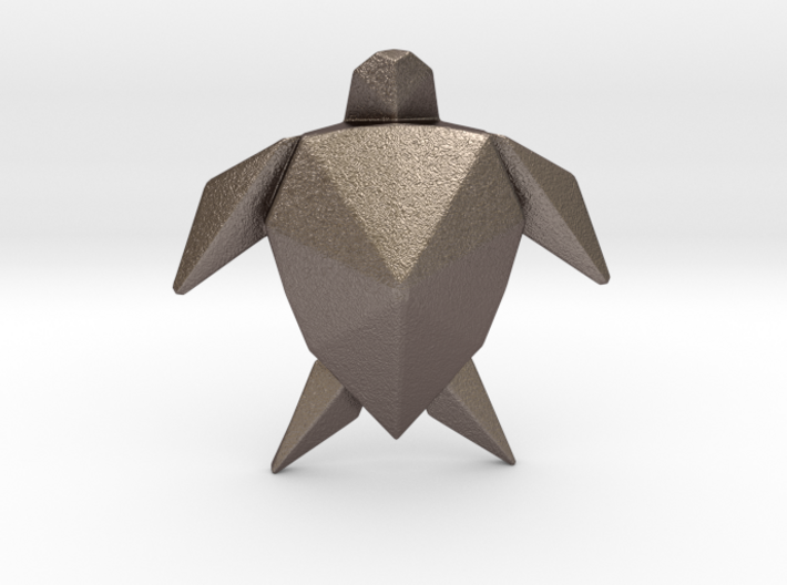 Origami Turtle 3d printed