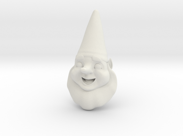 GnomeChild Head 3d printed