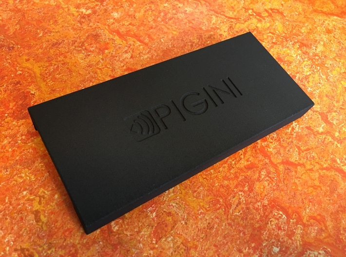 Pigini Sirus Base Registers Protector 3d printed Finished product with suggested Pigini logo