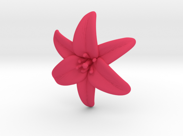 Lily Blossom (small) 3d printed
