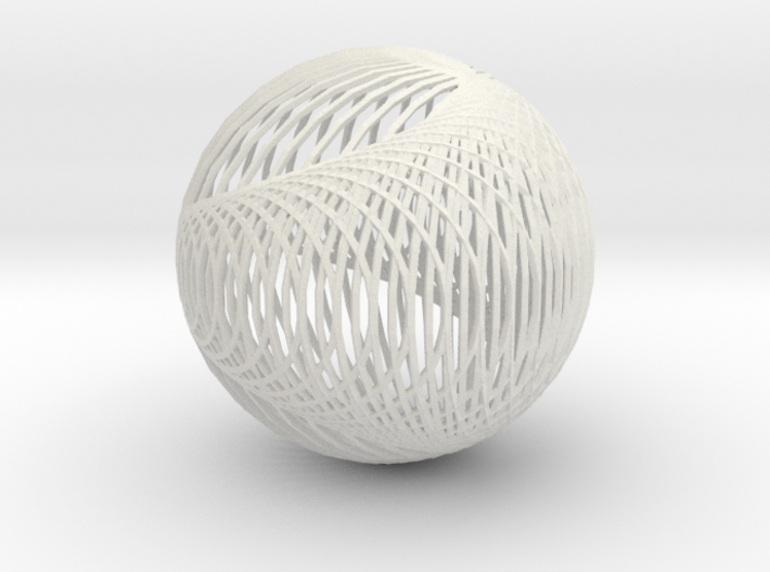 Cardioid sphere 2 3d printed