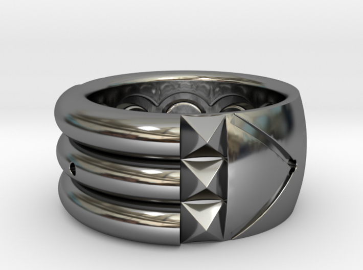 Atlantis Ring Infinity 3d printed