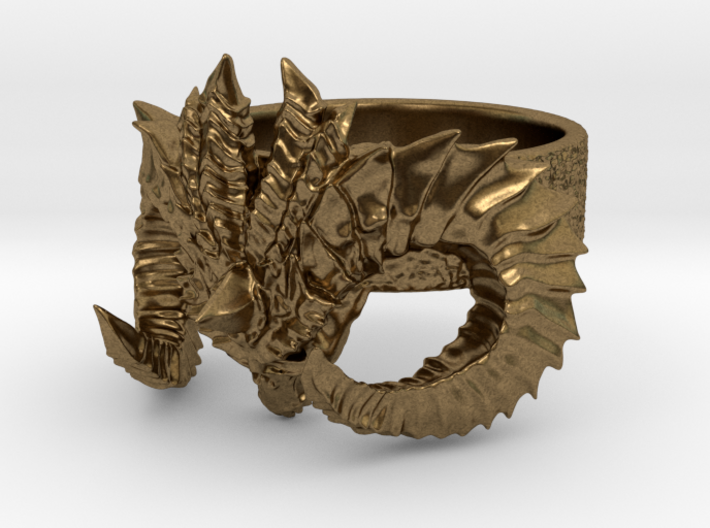 Diablo Ring Size 4 3d printed