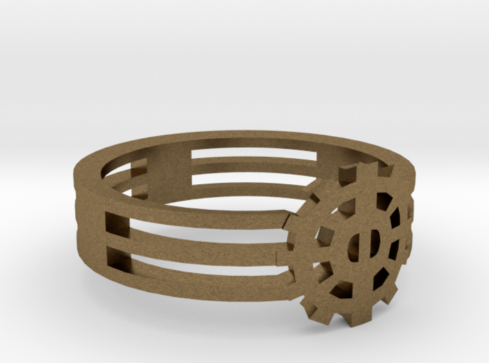 [The 100] Heda Forehead Piece Ring (US Size 6.5) 3d printed