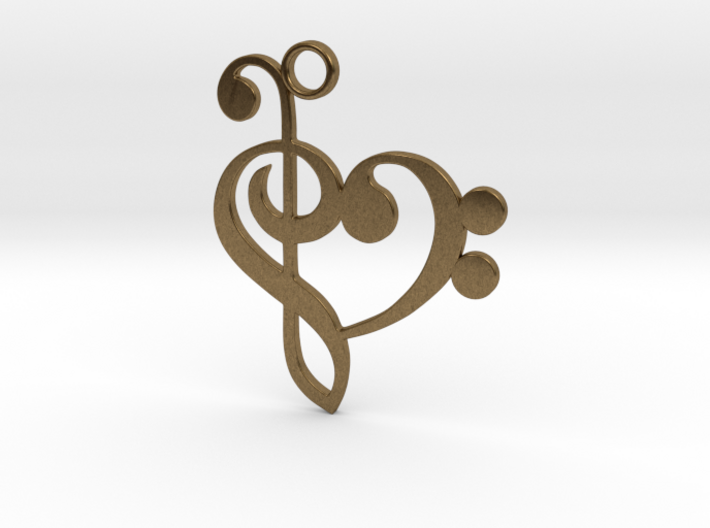 Heart of Music 3d printed