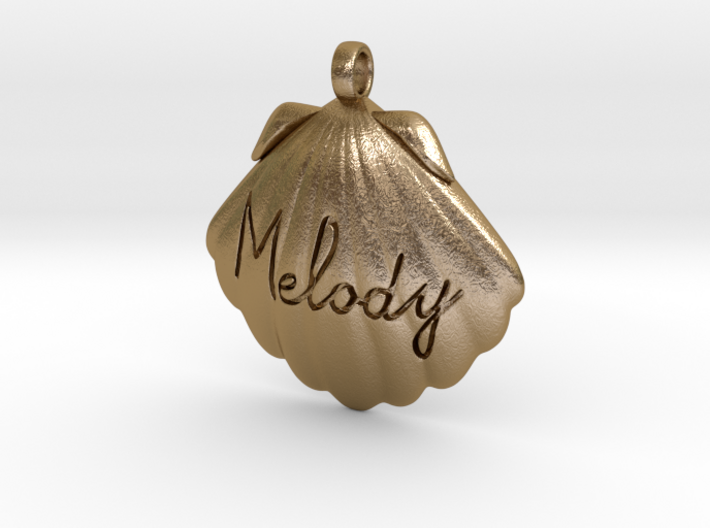 Melodys Pendent From Little Mermaid 3d printed 