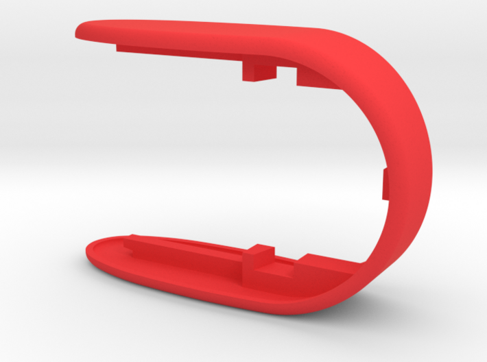 Key Fob for F56 Car rev 3 3d printed &quot;chili red&quot;