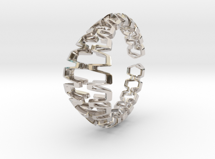 HD Bracelet, Medium Size, d=65. Strong, Bold, Uniq 3d printed 