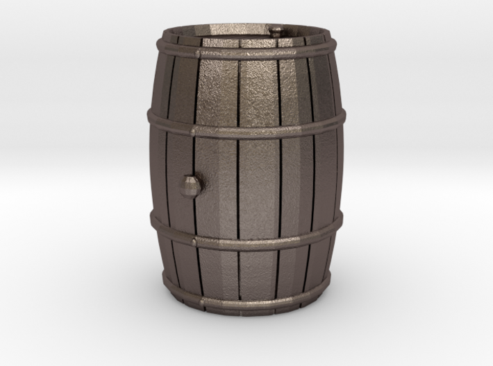 Wooden Barrel Wine Rundlet 3d printed