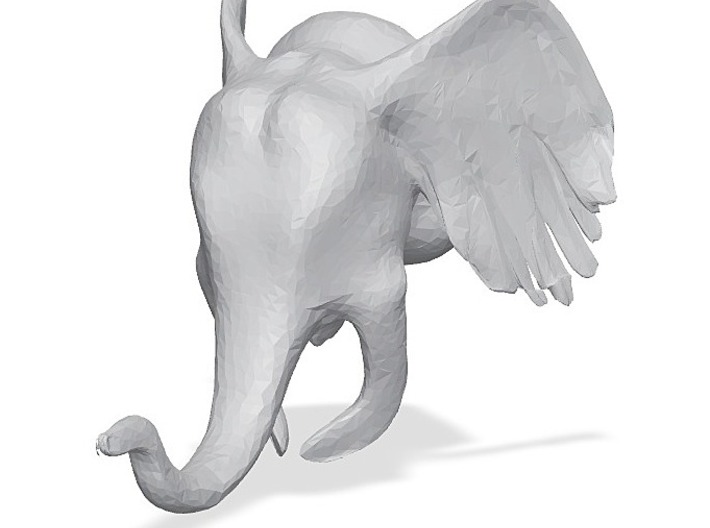 elephant 3d printed