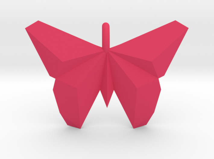 Origami Butterfly 3d printed