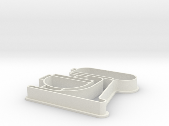 5&quot; Kitchenaid Cookie Cutter by OCDservicesph 3d printed